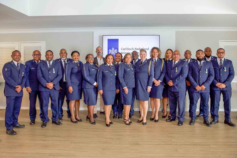 Groep Douanemedewerkers