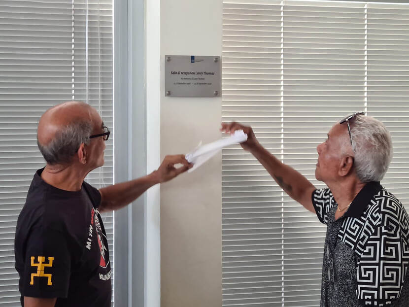 Hubert Thomas en Hubert Vis